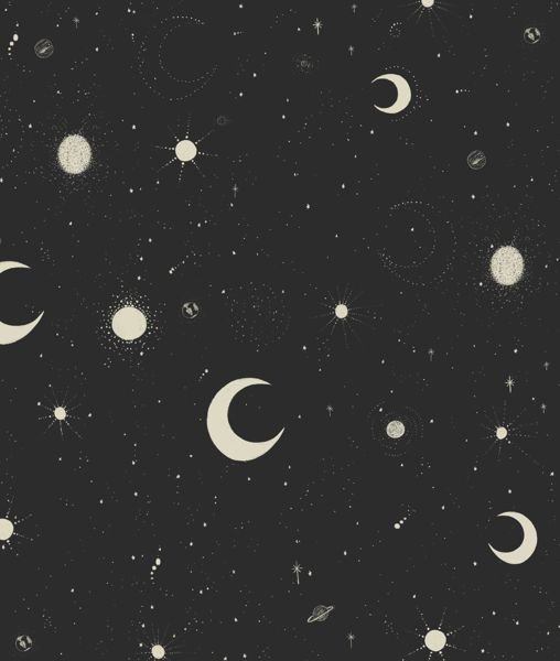 Estampa de lunas