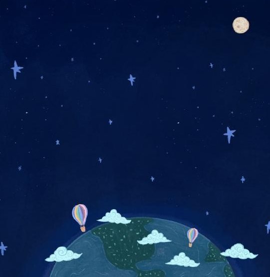 Globos sobre el mundo
